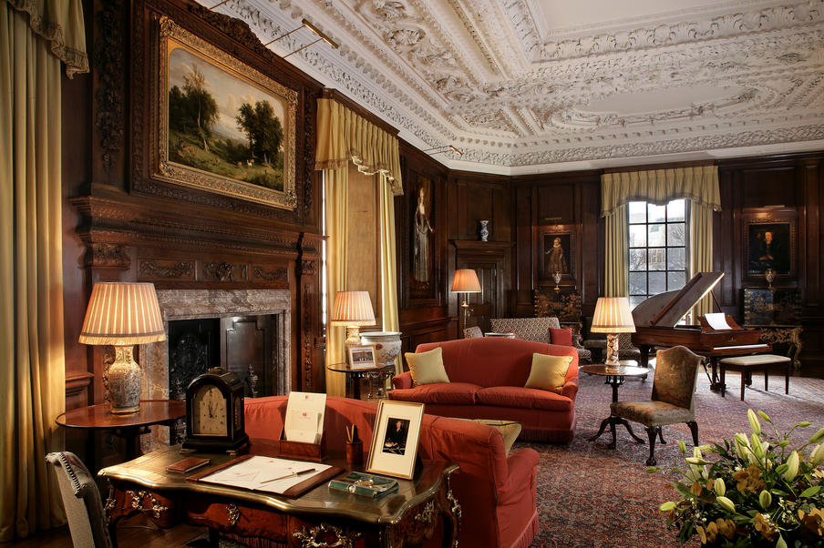 The West Drawing Room at the Palace of Holyroodhouse