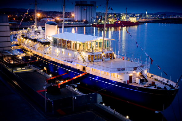 royal yacht britannia corporate events