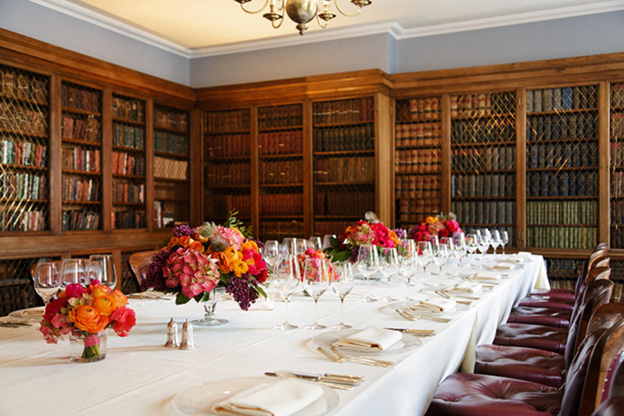 Intimate corporate events and private dining, the Signet Library Edinburgh