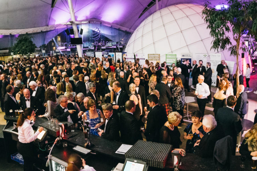 Drinks Reception and Bar area on the Stratosphere of Dynamic Earth