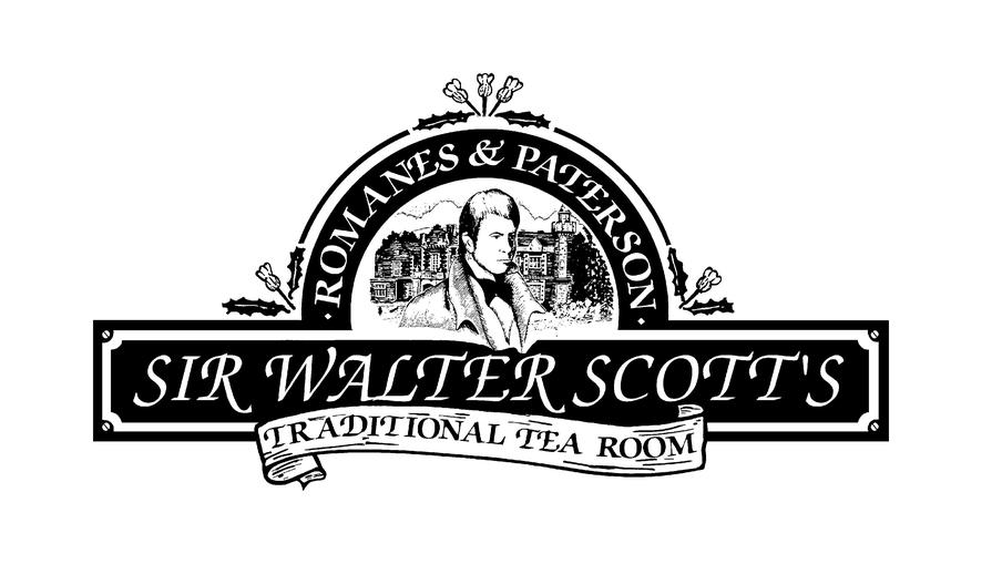 Logo for Romanes & Paterson - Sir Walter Scott's Tearoom.