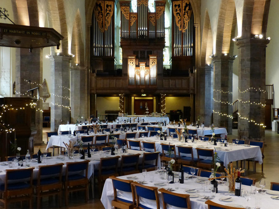 Greyfriars Kirk can be used for larger functions and conferences up to 300 delegates.
