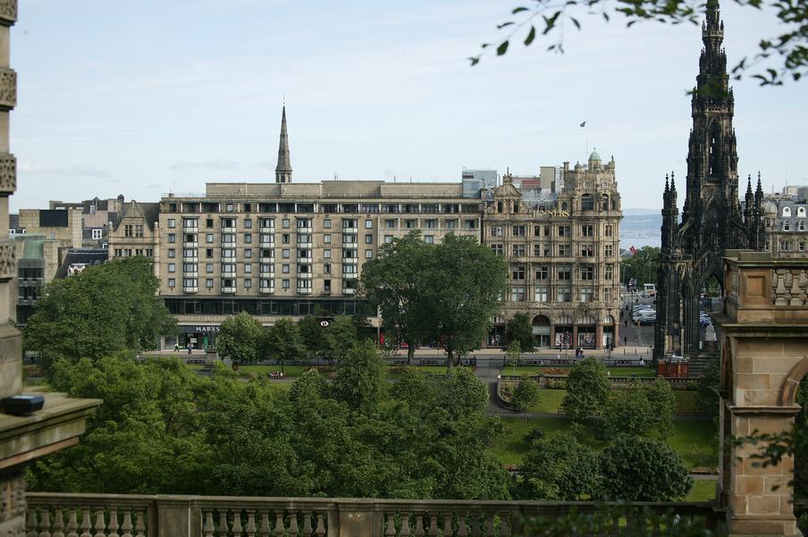 Exterior view mercure princes street hotel