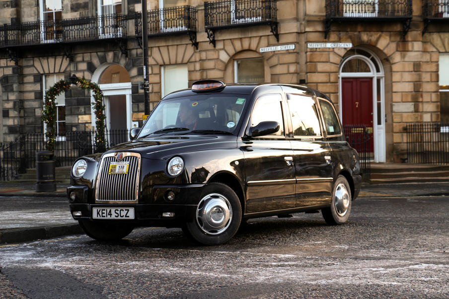 City Cabs Edinburgh Ltd taxi. 