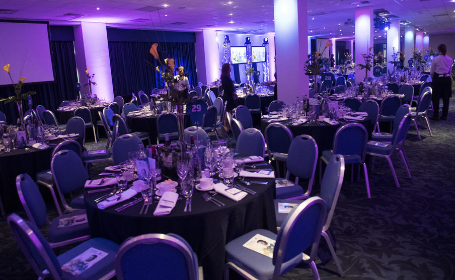 West Stand set for formal dinner