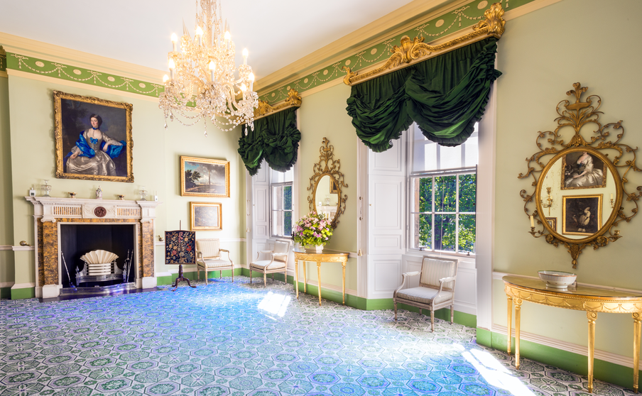 Image of the Drawing Room at the Georgian House, Charlotte Square, Edinburgh 