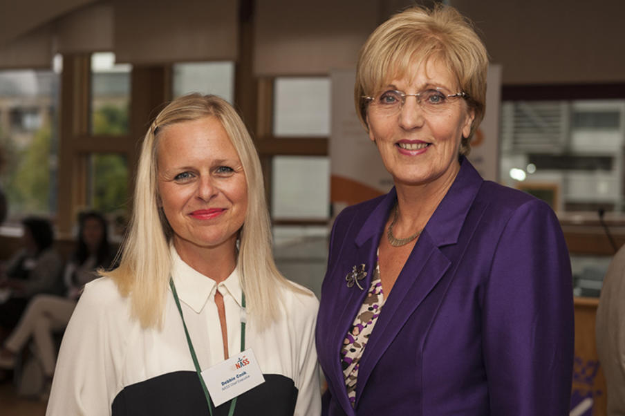 Margaret McCulloch MSP hosts an event at the Scottish Parliament