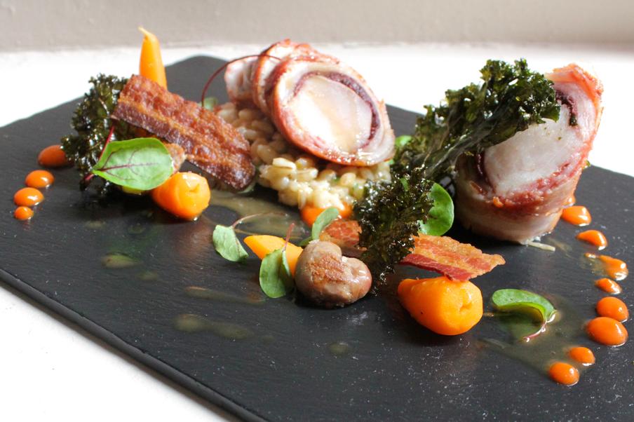 Stunning seasonal menu 