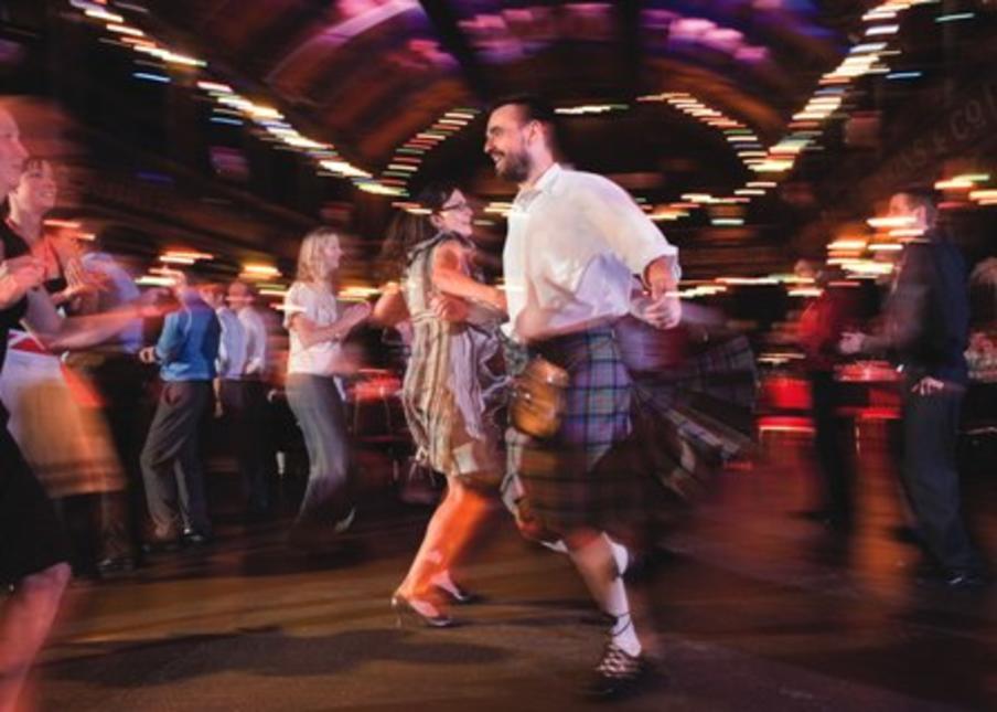 Ceilidh dancing 