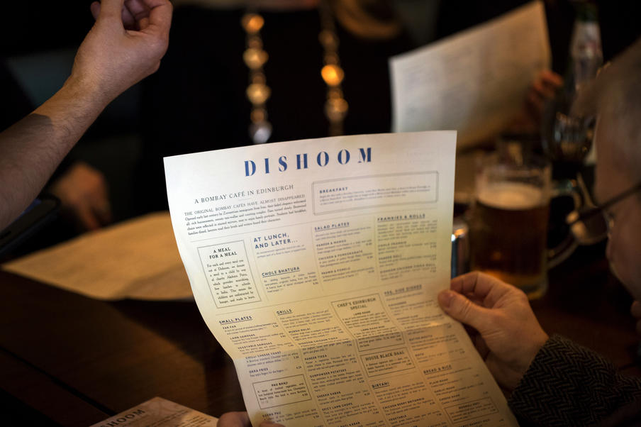 Dishoom Menu