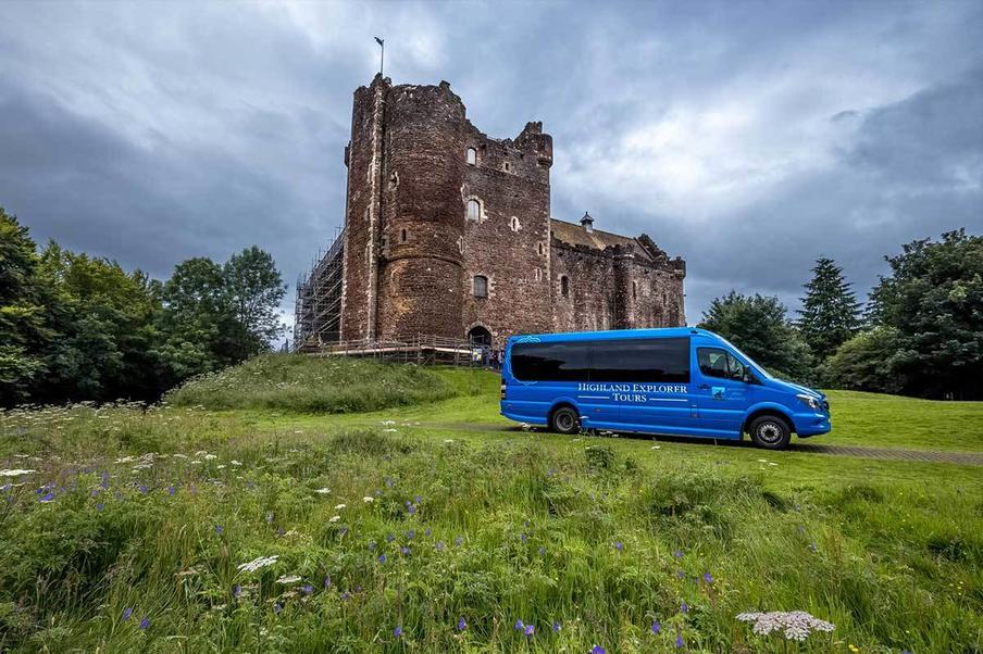 Doune Castle, a film location for Outlander and Game of Thrones.