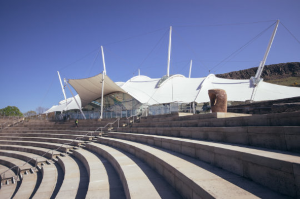 Dynamic Earth in the day time