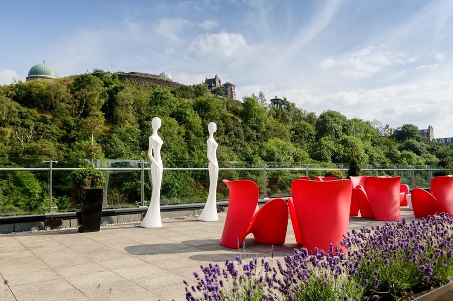 ROOF GARDEN - Calton Hill View