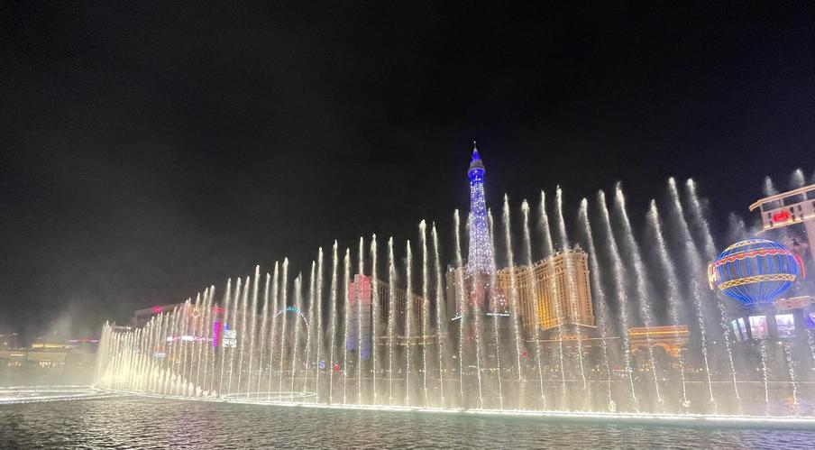 The Bellagio Fountains, OSET 2021, Las Vegas