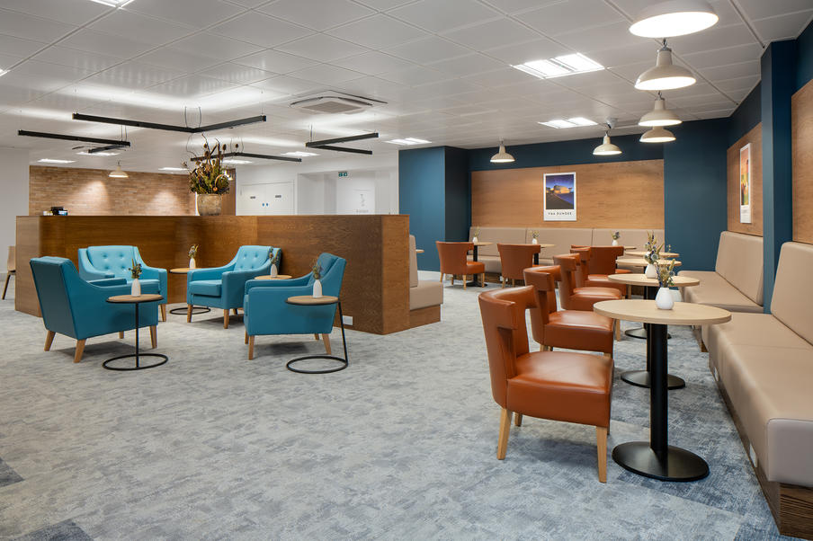 Caledonian Sleeper Guest Lounge at Euston Station
