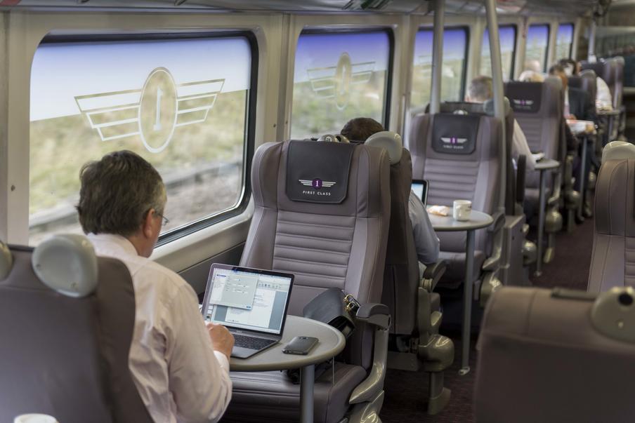 Grand Central Train First Class Carriage Interior