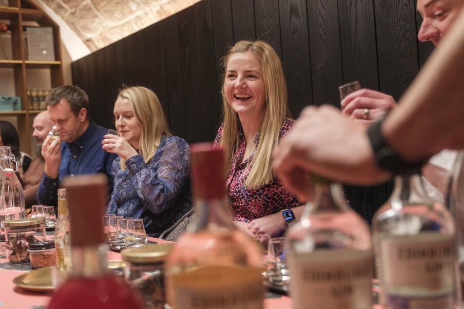 Edinburgh Gin Distillery Tasting Room