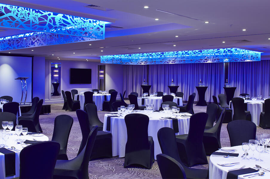 Dalmahoy Suite, Private Dining or Awards Dinner set up